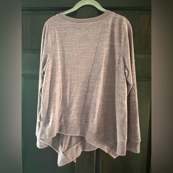 Diane Gilman DG2 soft light weight pink/purple knit top M - NEW with Tags - Picture 2 of 4